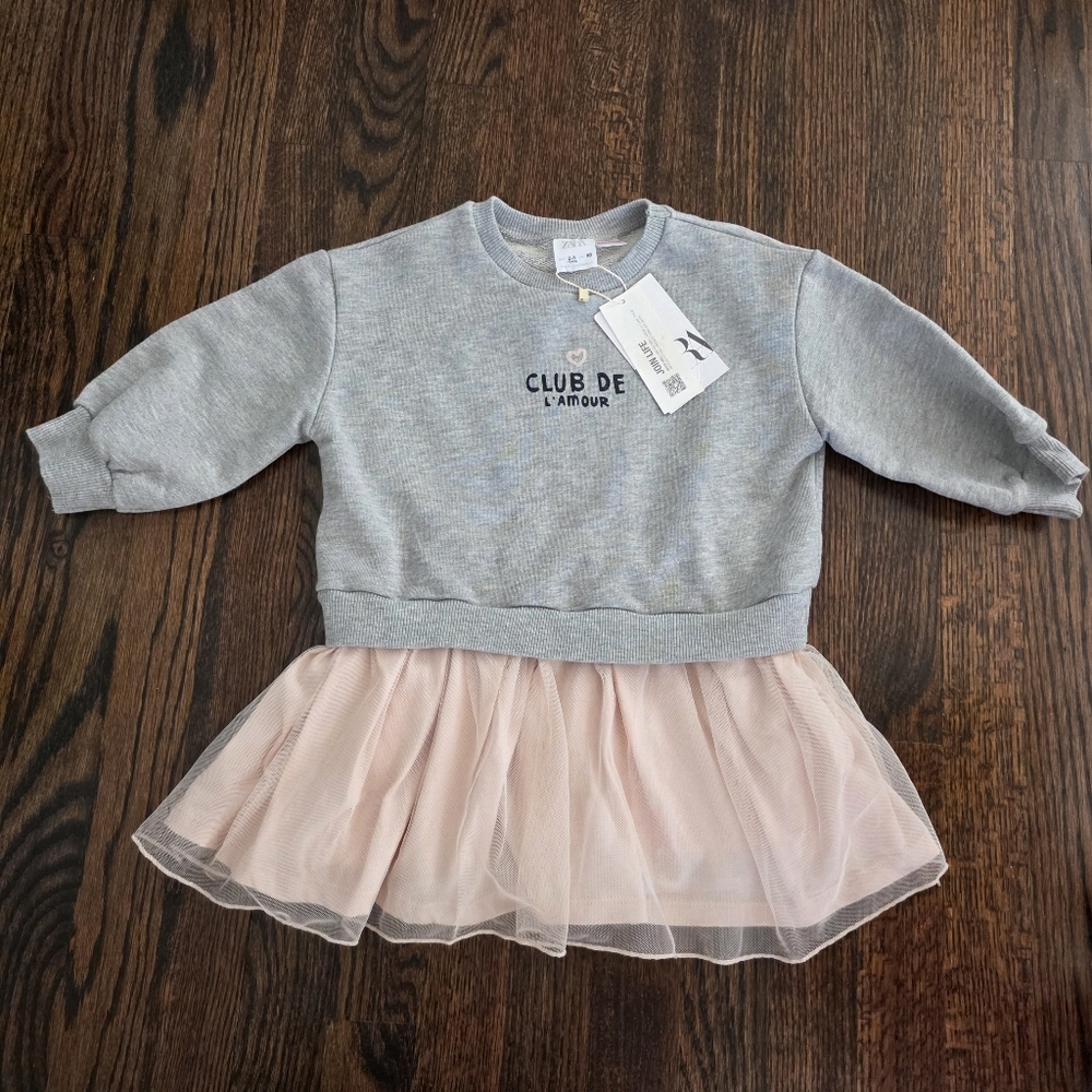 Zara Sweatshirt with Tulle